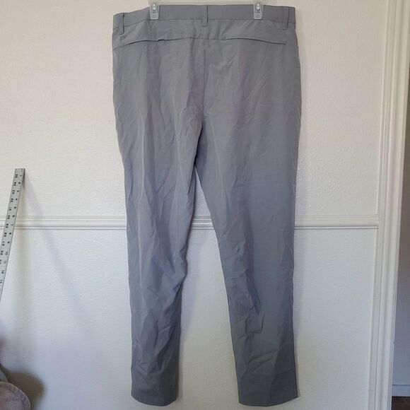 Fabletics The Only Pant Mens Size 39X32 Gray Zipped Pockets - Picture 13 of 15